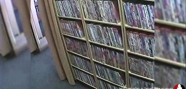  Shameless amateur threesome in a porn video store! amateurcommunity.xxx